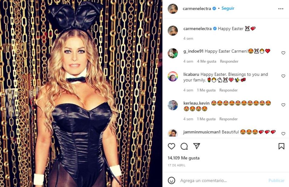 Carmen Electra abre perfil de fotos y videos en red social para adultos