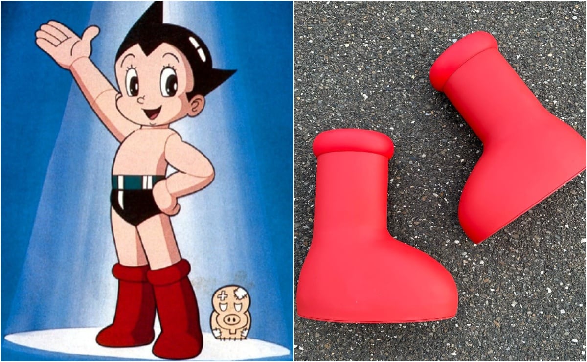 Las curiosas botas inspiradas en Astro Boy que causan sensación
