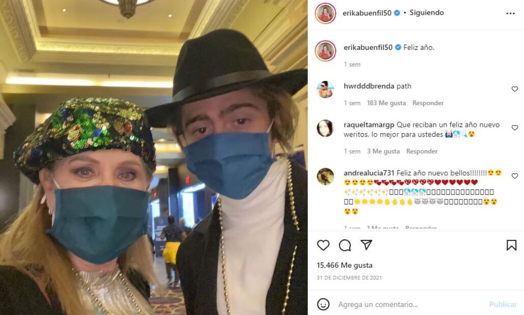 Érika Buenfil y su hijo Nicolás dan positivo a Covid-19