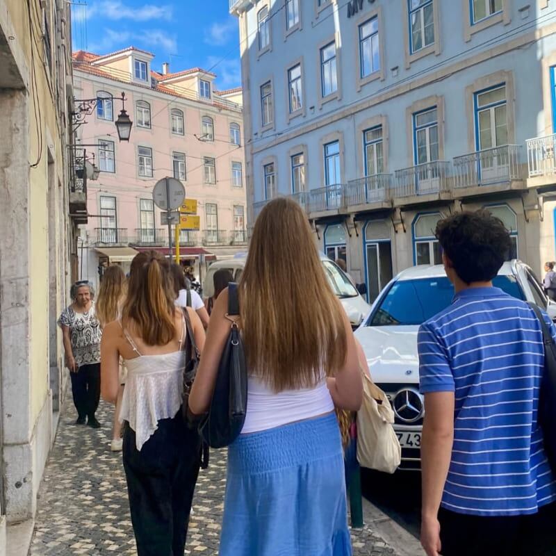 Infanta Sofía en calles de Lisboa /Foto: Especial @casarealdeespana