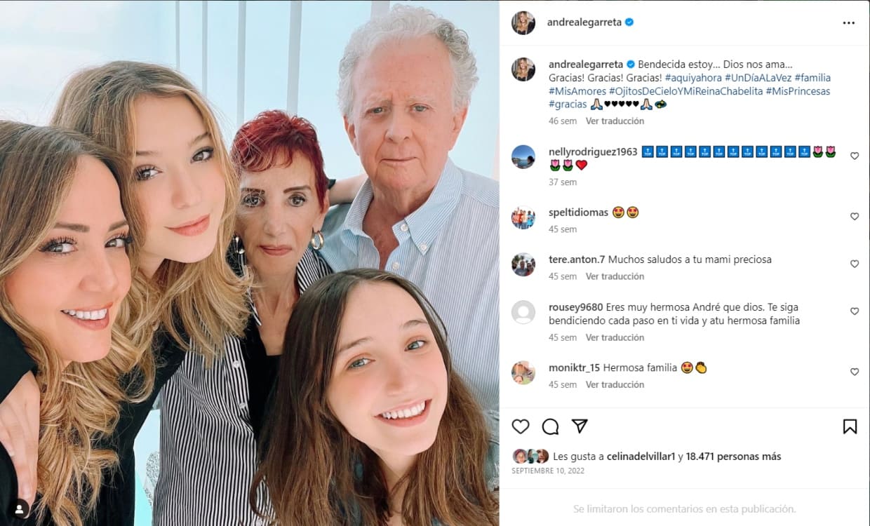Instagram: @andrealegarreta