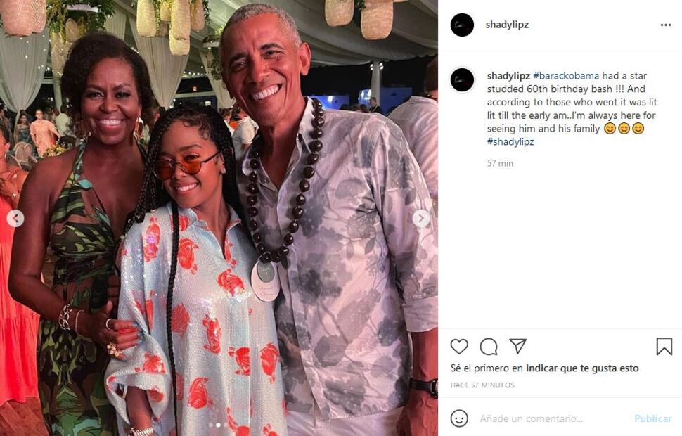 Barack Obama sí tuvo fiesta y así fue de espectacular