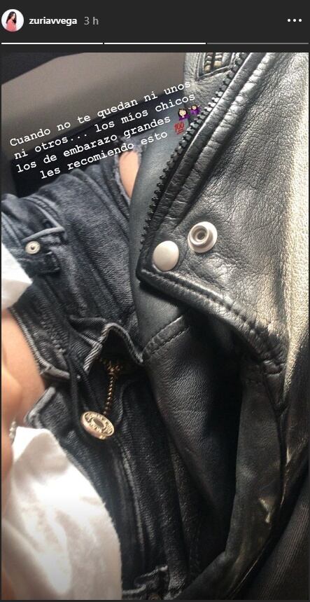 El "baby bump" de Zuria Vega que la metió en problemas