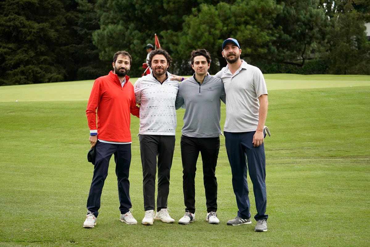 Alex Gálvez, Pedro Alvear, Emiliano Alvear y Eduardo Kohlmann. (Foto: Leonardo Gómez)