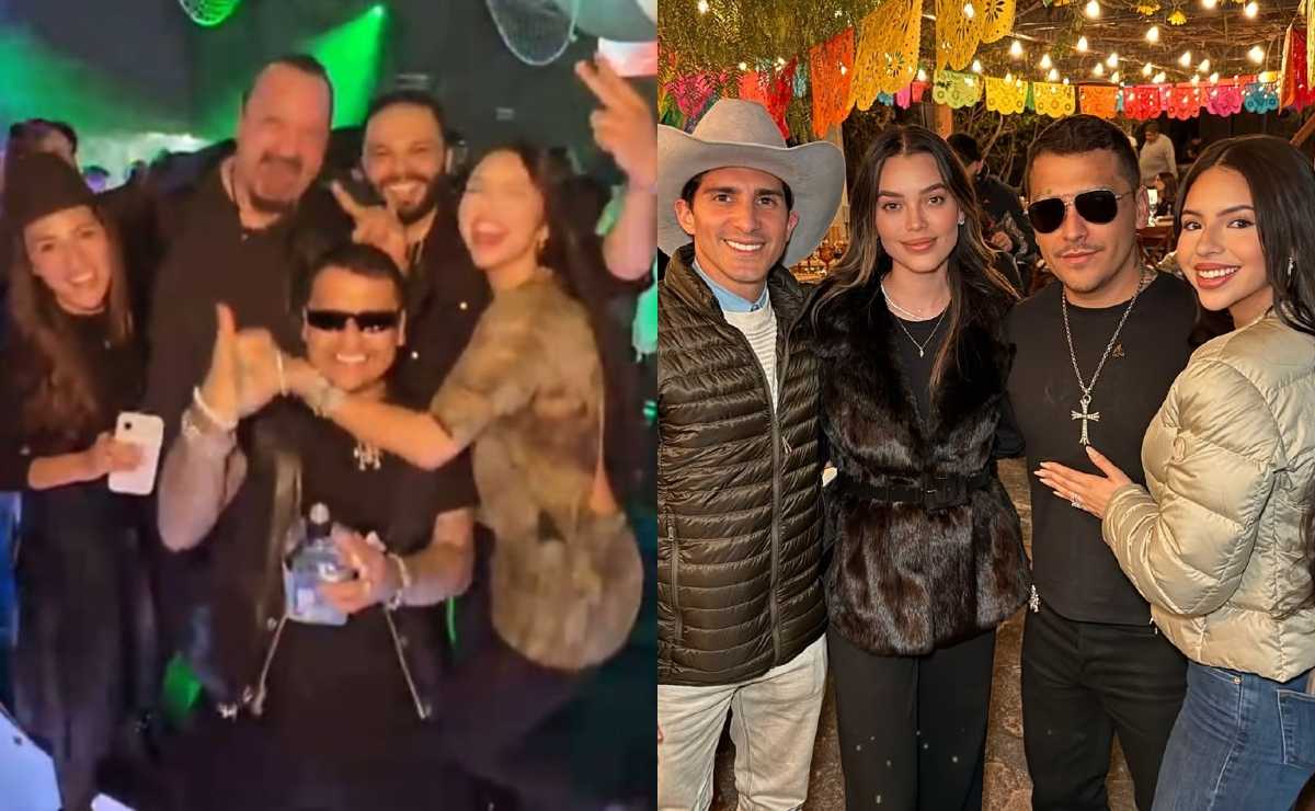Así fue la celebración de cumpleaños de Christian Nodal / Fotos: Instagram @aneliz_aguilar  @lylocyv