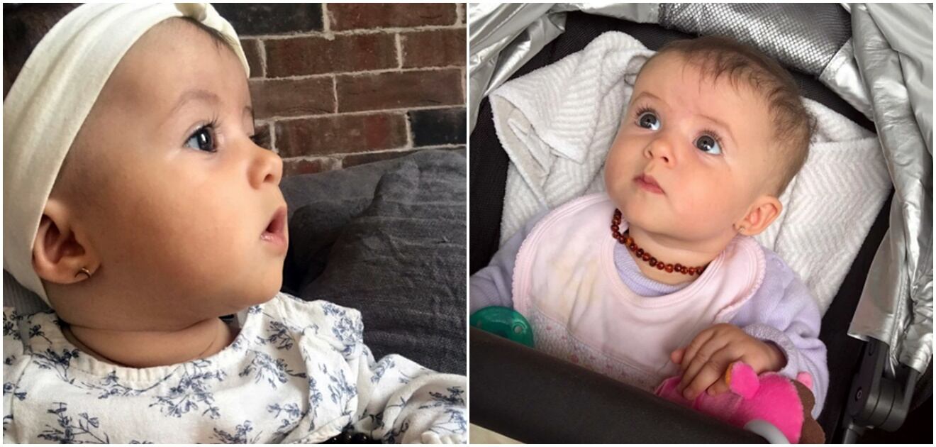 <p>Lúa tiene unos hermosos ojos igual que su papá Alberto Guerra. <strong>(Fotos: Instagram)</strong></p>