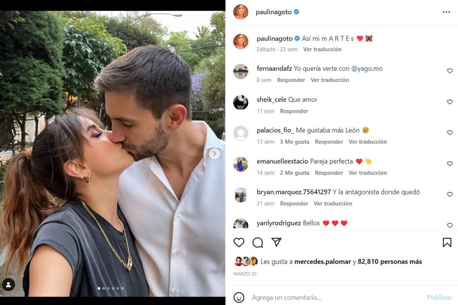 Muy enamorada, Paulina Goto se compromete con Rodrigo Saval