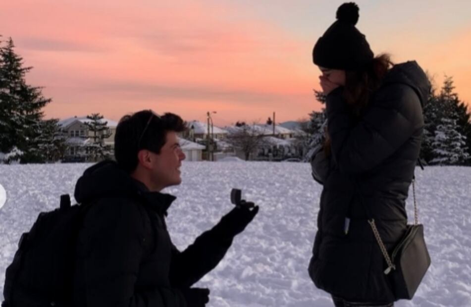 Alejandra Orozco Loza y su esposo Paul Saénz / Foto: Instagram