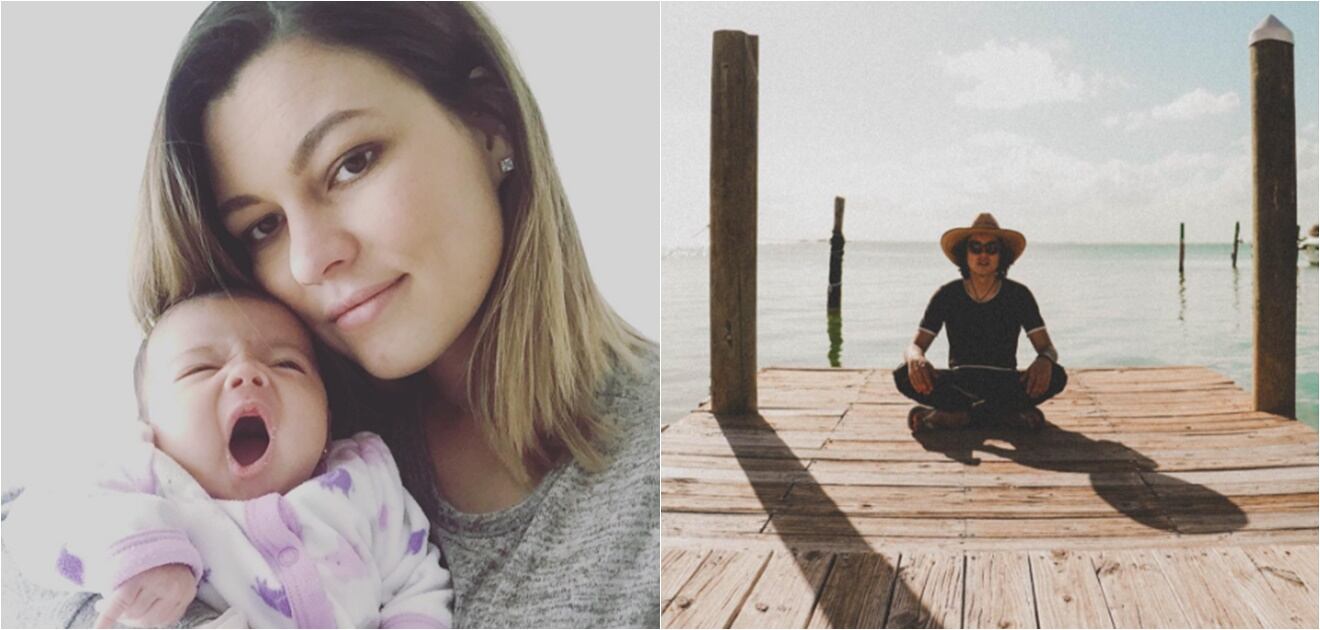 <p>Una pareja muy dispareja, así es como lucen juntos Natália Subtil y Sergio Mayer Mori. <strong>(Fotos: Instagram)</strong></p>
