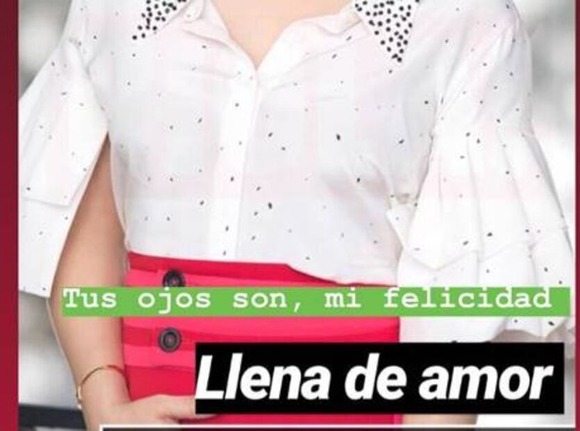 "Tus ojos son mi felicidad", las emotivas palabras de Gerardo Islas para Sherlyn