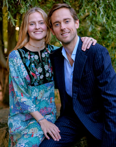 Princesa Marie Caroline junto a su futuro esposo / Foto: The Princely House of Liechtenstein