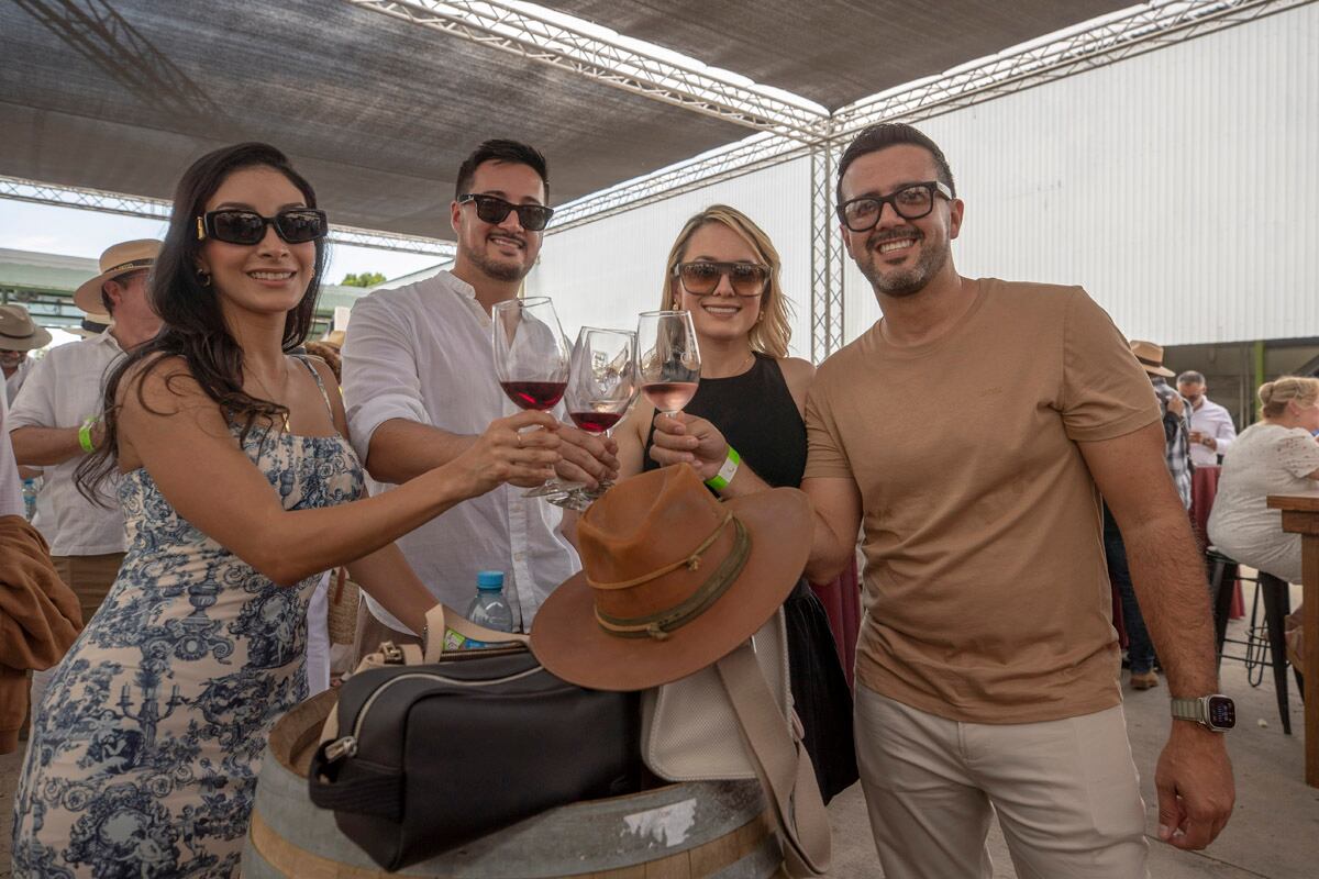 Paulina Arce, Francisco Andrade, Luz Bernal y Jesús Andrade. (Foto: Edgar Silva Fuentes)
