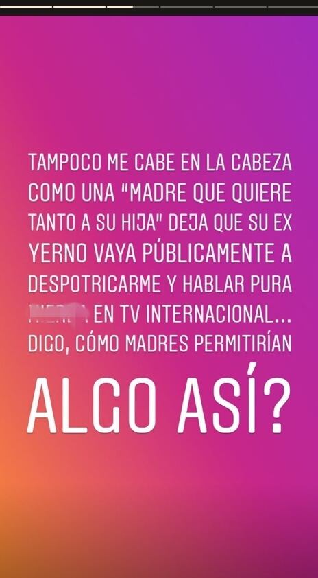 "Me duele que mi mamá se hospeda en el mismo hotel con mi ex", Frida Sofía se despide de Alejandra Guzmán 
