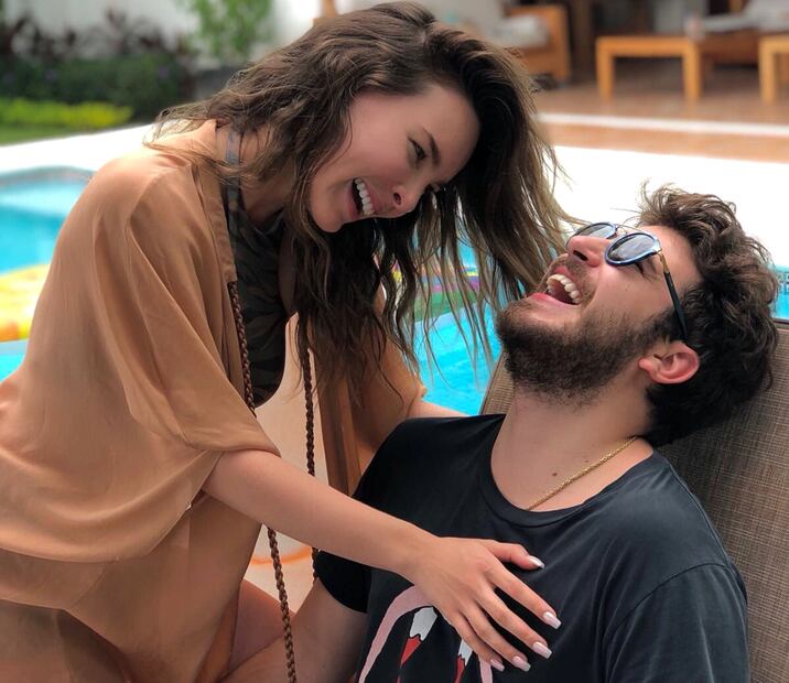 Nacho Peregrin junto a su hermana Belinda / Foto: Instagram