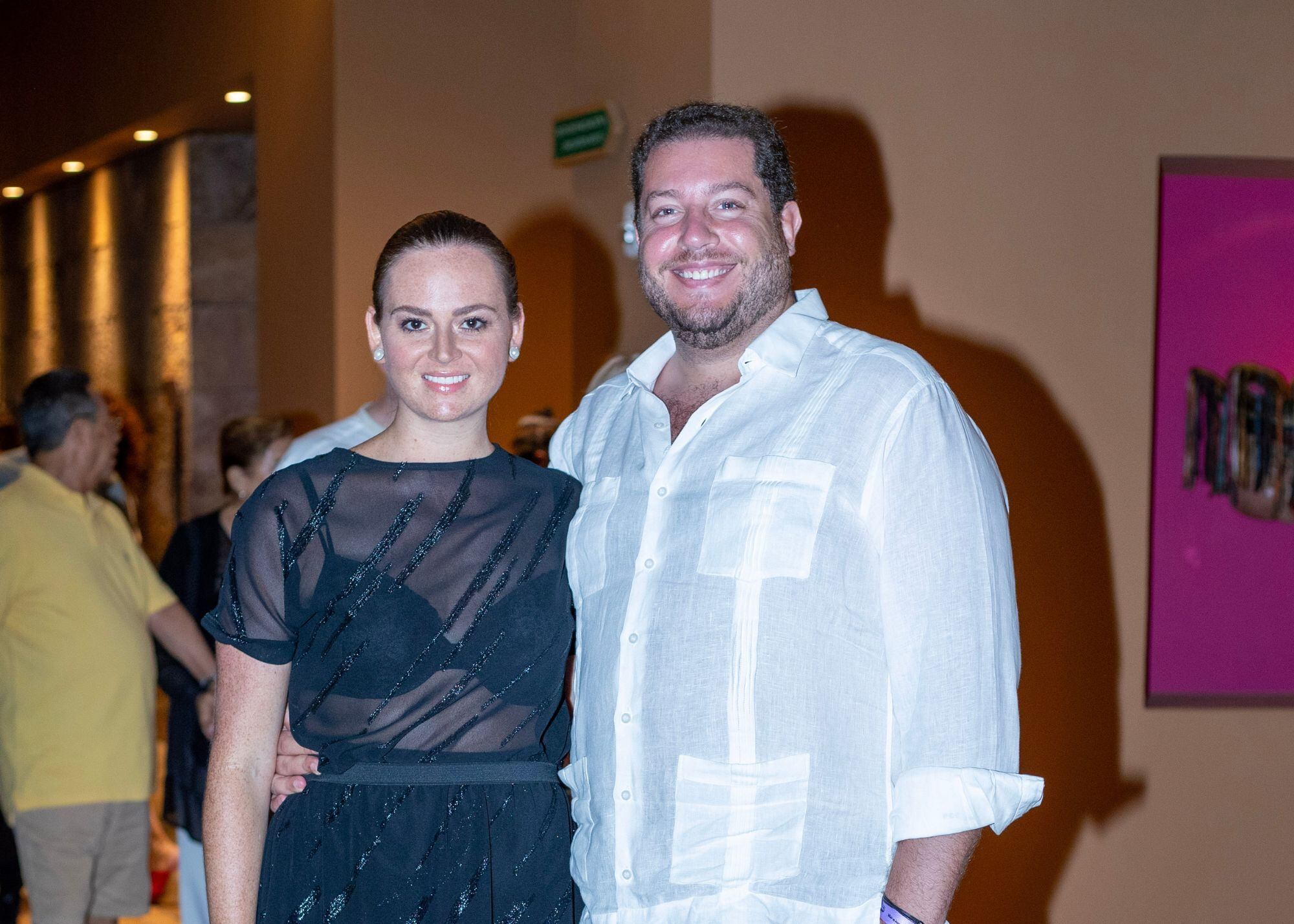 Kitzia Mitre y Pedro Checa. (Foto: Edgar Silva Fuentes para VIP)