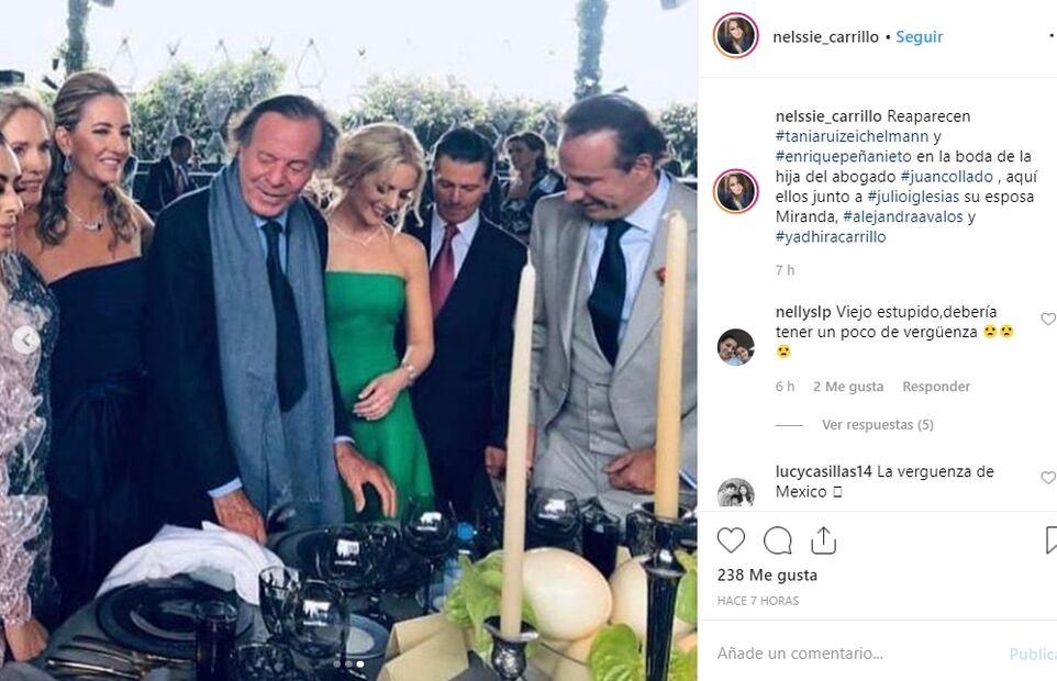 Peña Nieto, Tania Ruiz y sus papás en la misma fiesta ¿el inicio de una relación formal? 