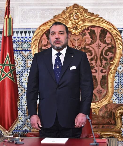 El rey Mohamed VI de Marruecos celebrando su aniversario en el trono durante julio de 2015 / EFE