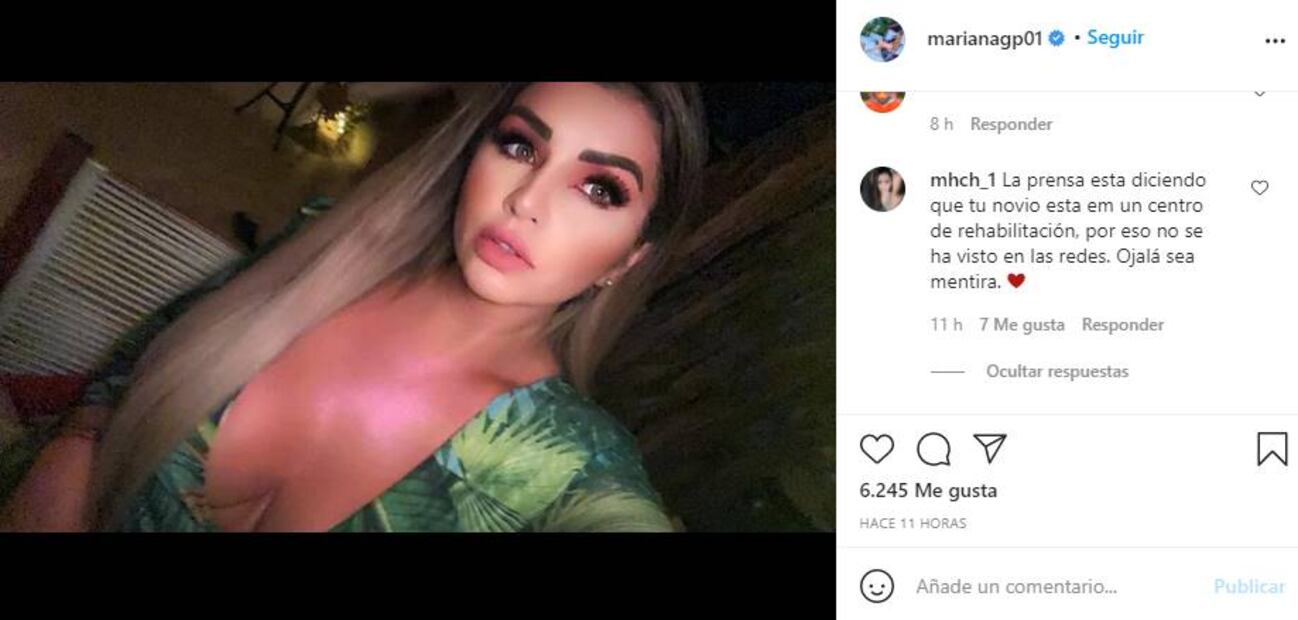 La "Kim Kardashian mexicana" niega que Vicente Fernández Jr. esté internado en un centro de rehabilitación