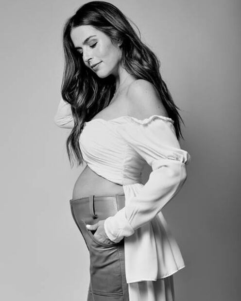 La gran similitud de Claudia Álvarez con Meghan Markle y su tierno baby bump