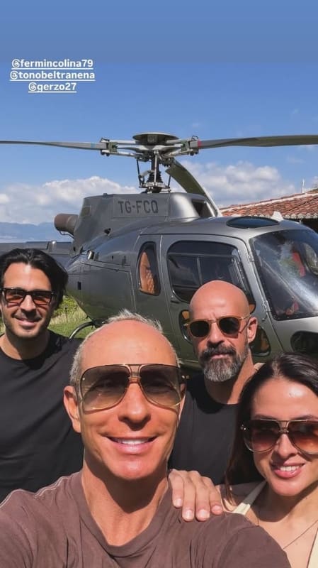 Erik Rubín y Geraldine Zárate / Foto: Instagram