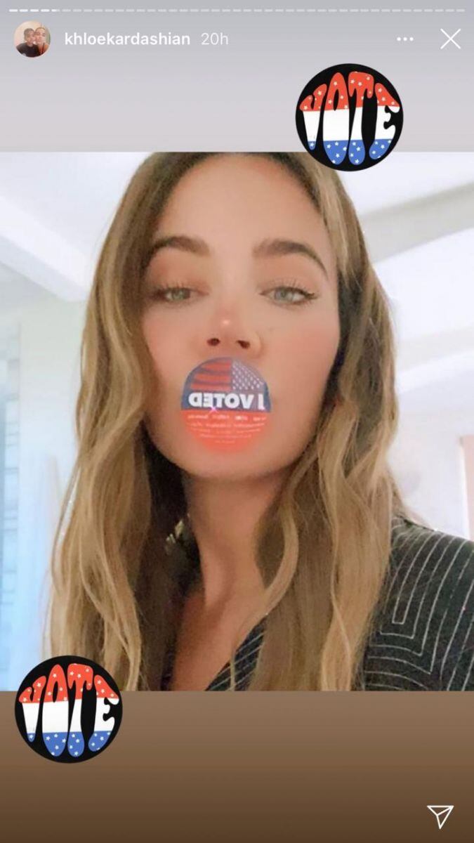 Estas celebridades muestran orgullosos su voto en Estados Unidos