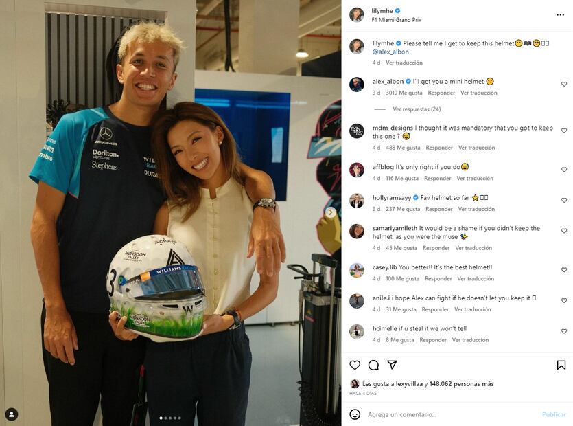 Las Wags de la F1: Ellas son las parejas de los pilotos de esta temporada