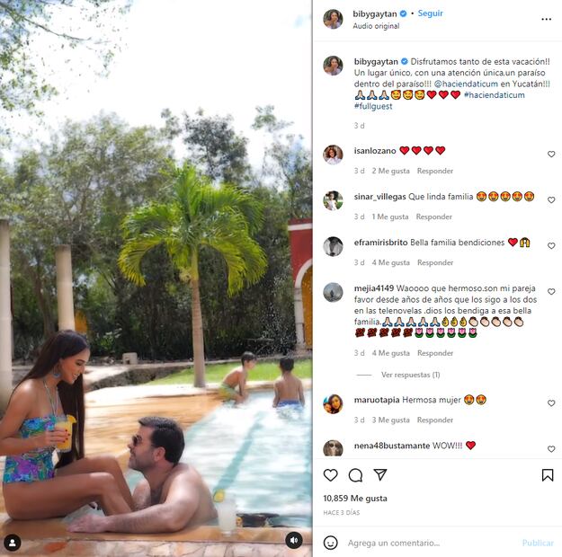 Biby Gaytán presume cuerpazo en traje de baño a sus 50 años