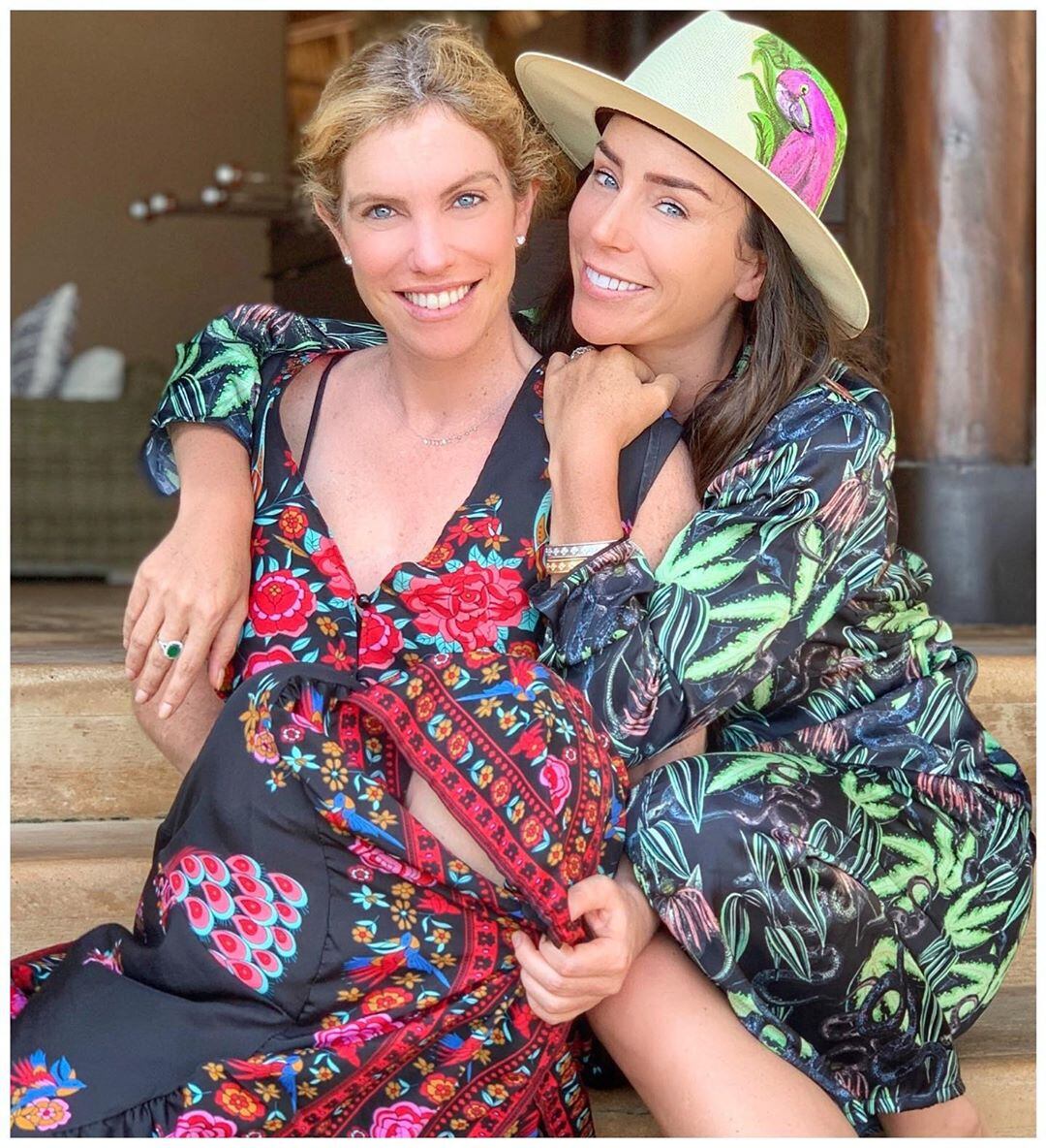 Inés Gómez Mont se ríe de rumores y disfruta las vacaciones, sin maquillaje, al lado de su numerosa familia