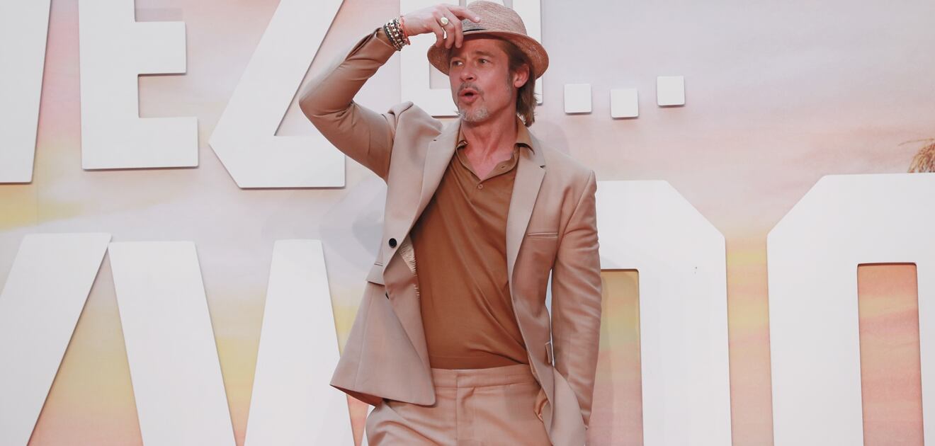 Brad Pitt está en México para presentar la cinta Once upon a time in... Hollywood