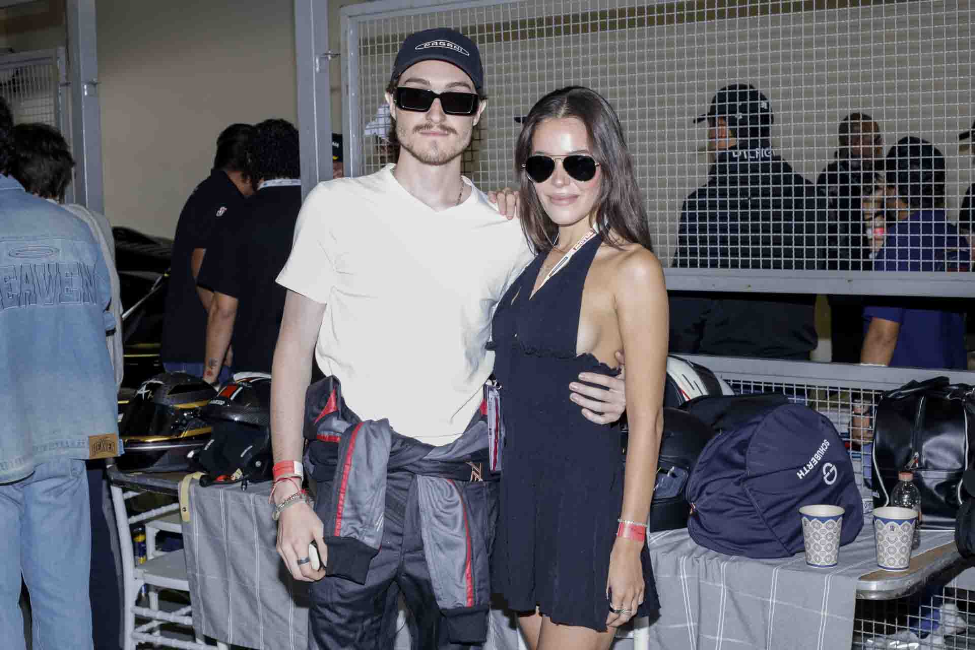 Nicolás Peralta y Renata Pérez. (Foto: Esteban Torreblanca)