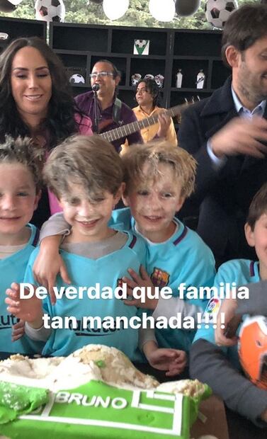 FOTOS: Así fue la fiesta de los trillizos de Inés Gomez Mont