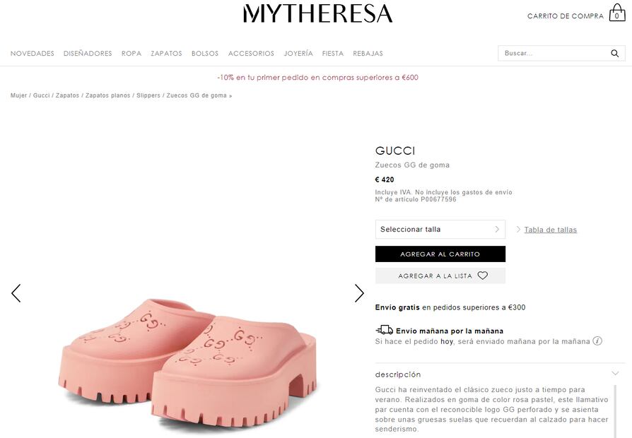 Estos serían los zapatos más baratos de Inés Gómez Mont