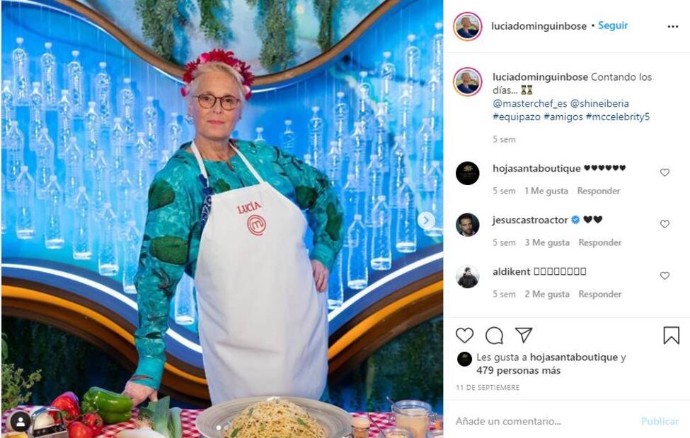 Lucía, hermana de Miguel Bosé, habla de su difícil enfermedad