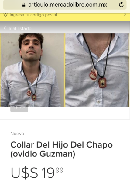 El look de Ovidio Guzmán se pone en tendencia; sitios web lanzan ofertas 