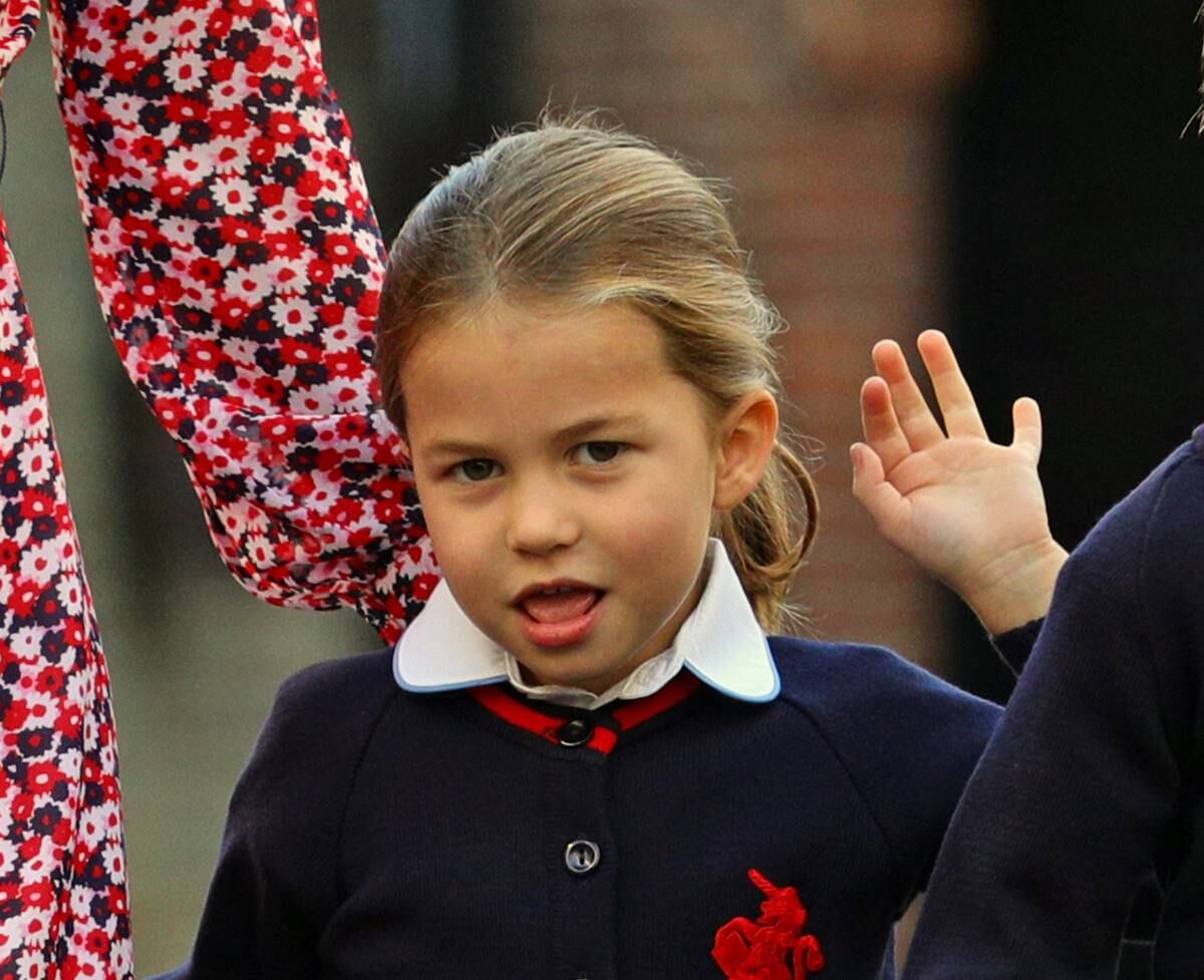 FOTOS: Las mejores imágenes de la princesa Charlotte en su primer día de escuela