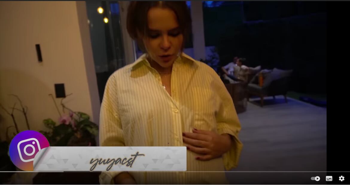 Yuya celebra con un íntimo baby shower en la recta final de su embarazo