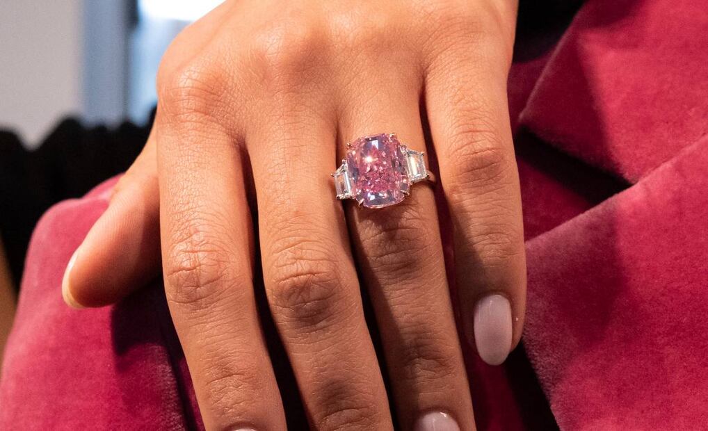 El diamante 'Eternal Pink', raro y exclusivo, podría establecer un récord de ventas por más de 35 millones de dólares