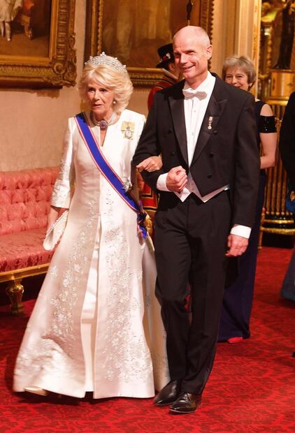 Máxima estrena el diamante más grande de la corona holandesa en Buckingham