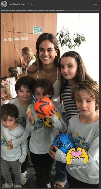 Los hijos de Inés Gómez Mont en el cumpleaños de los trillizos de Fernando Landeros y Paola Albarrán 