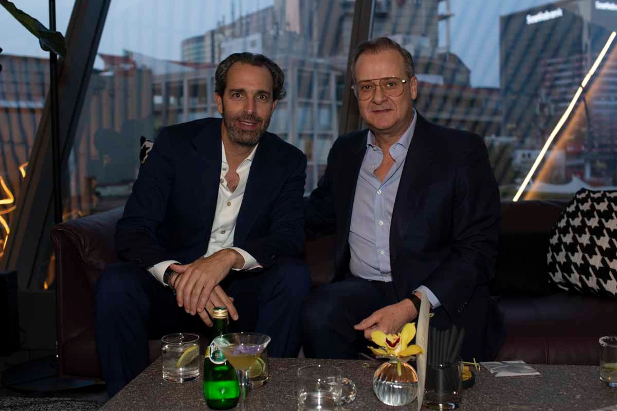 Salvador Daniel y Eugenio Madero. (Foto: Esteban Torreblanca)
