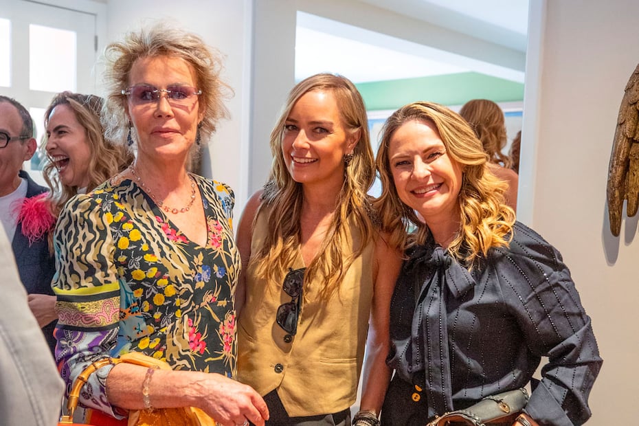 Mercedes Sánchez Navarro, Mónica Balcazar y Lizzy Peña. (Foto: Leonardo Gómez)