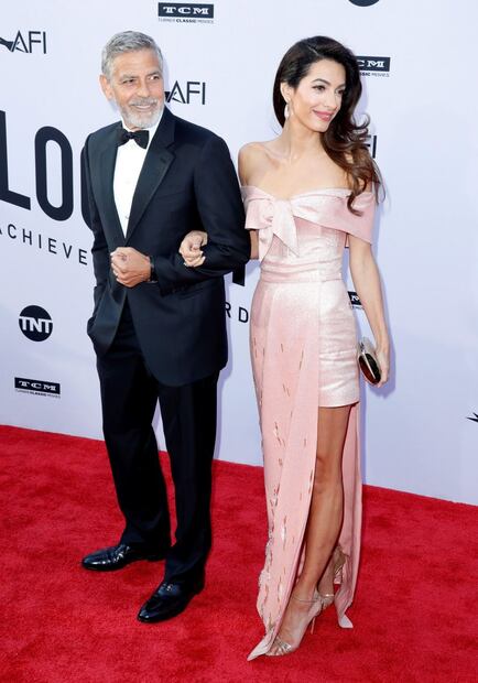 George Clooney gasta 2 millones de dólares al mes en seguridad para Amal Clooney y sus hijos