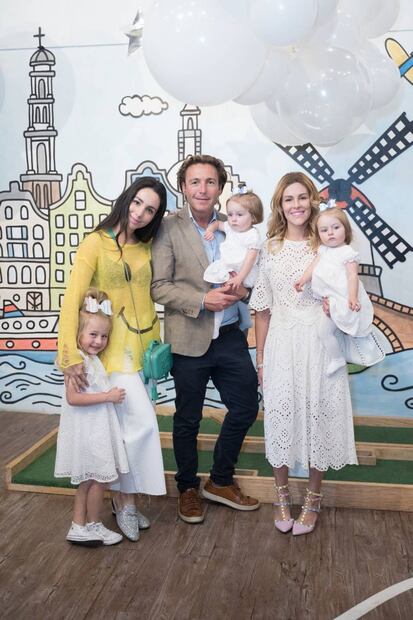 Así fue la fiesta de Masha y Gala Gorina, hijas de Michelle Torres