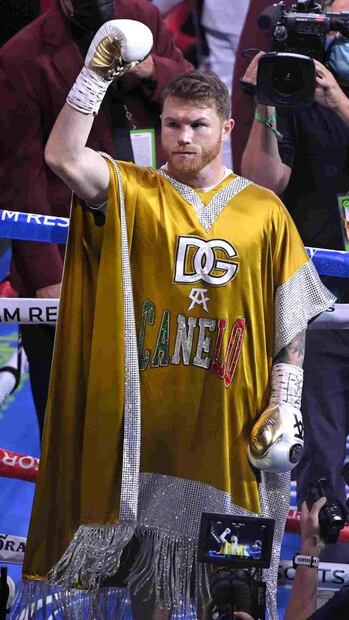 Así confeccionó Dolce & Gabbana la ropa que usó “Canelo” Álvarez
