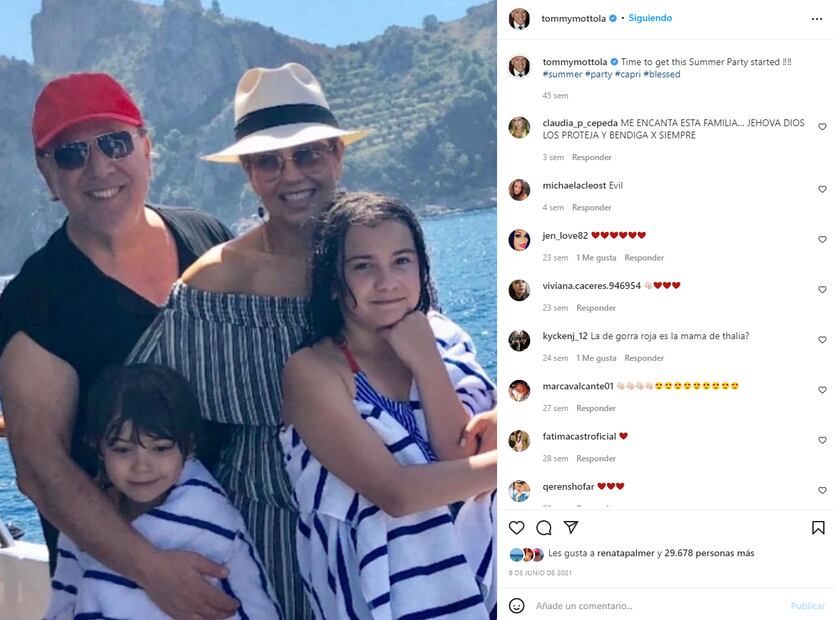 Thalía suspende la fiesta de XV años de su hija Sabrina por un asunto familiar