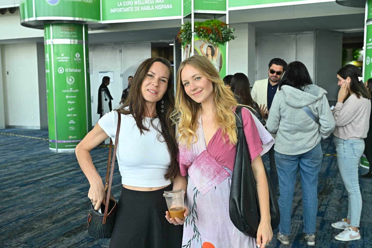 Julia Kouneski y Annalisa di Muccio. (Foto: Arturo Quintero)