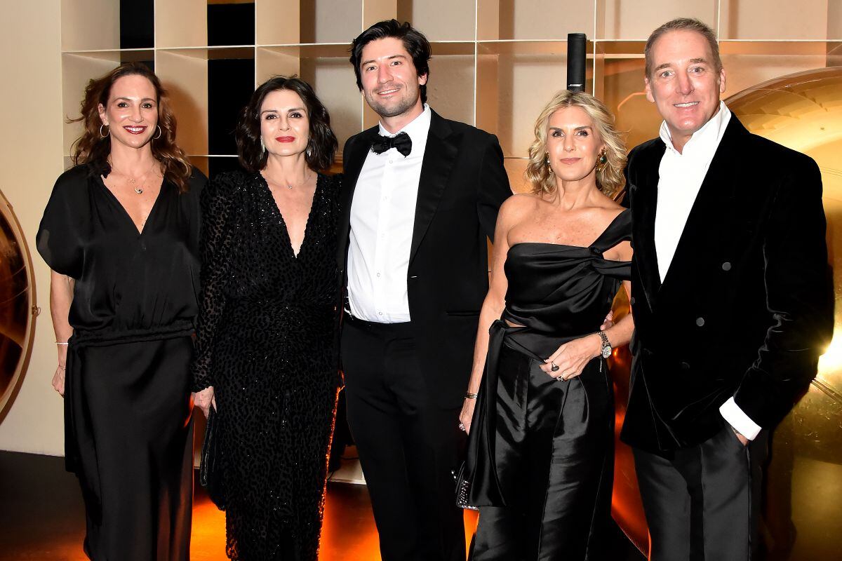 Mariana Baños, Mónica Quintero, Mauricio de la Garza, Lulú Creel y Mauricio Lobeira. (Foto: Memo Treviño)