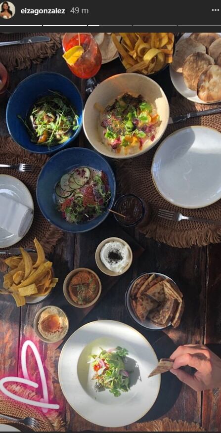 Las vacaciones de Eiza González en Cancún 