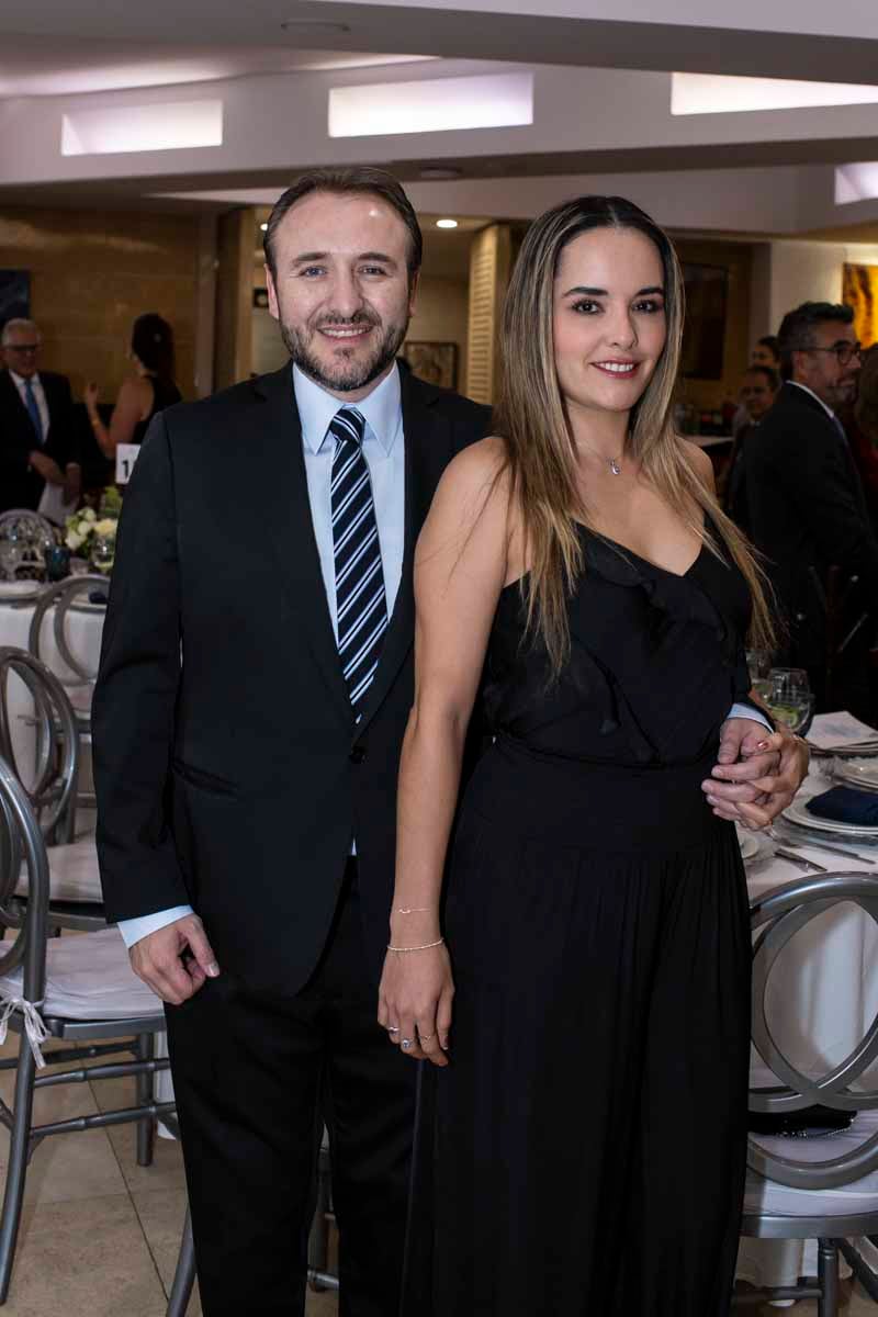 Elías y Cinthya Abed. (Foto: Esteban Torreblanca)