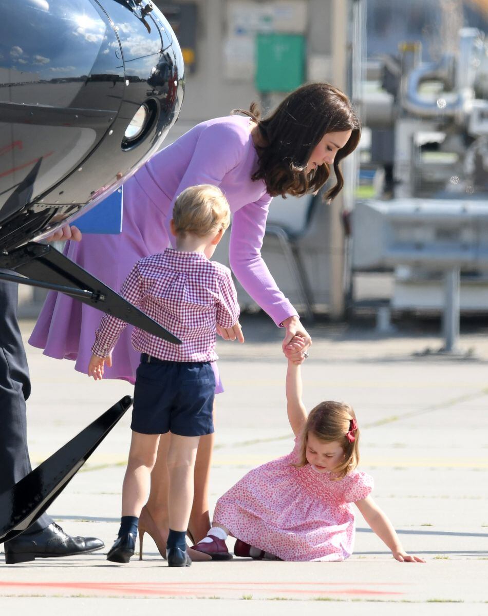 El berrinche de la princesa Charlotte que robó cámara